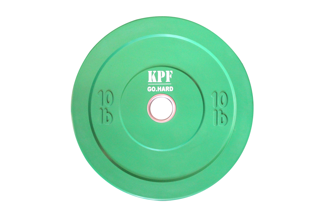 Color Bumper Plate Green 10Lbs